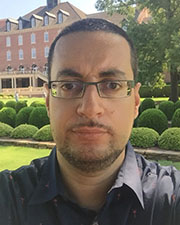 Faculty member teaching Hebrew