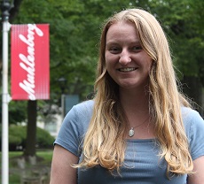 Profile image of Muhlenberg College admissions counselor, Margaux Eripret &rsquo;22.